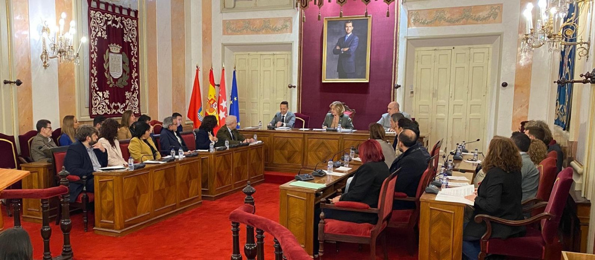 Pleno de Alcalá de Henares, en una imagen de archivo