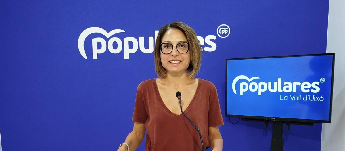 Imagen de Marga Marco, concejala del PP en La Vall d'Uixó, Castellón