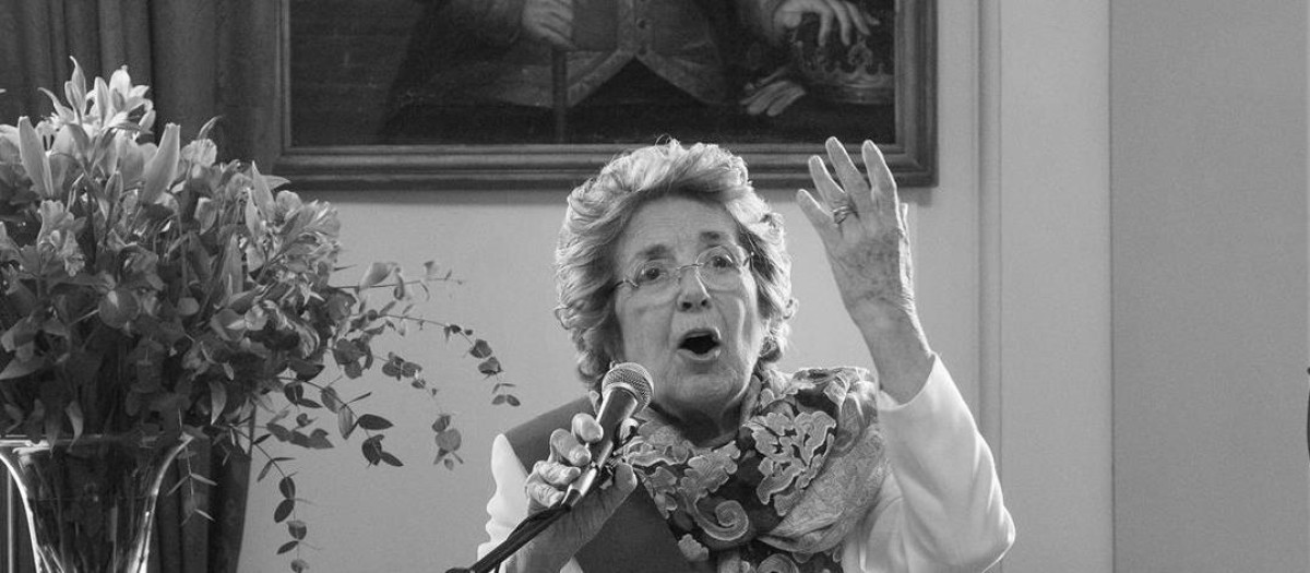 La profesora Sofía Corradi