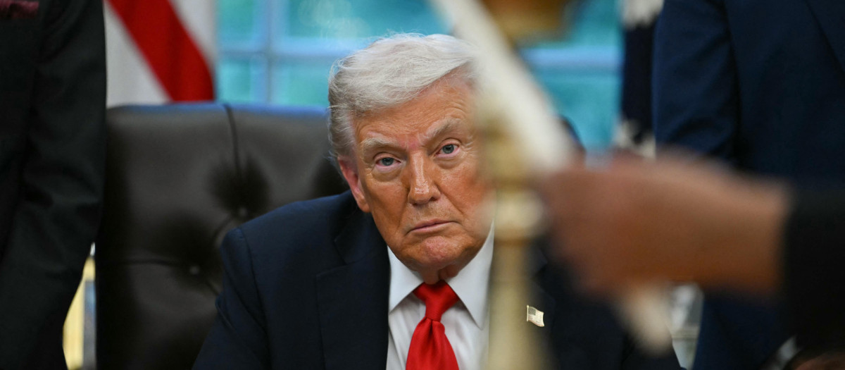 El presidente de Estados Unidos, Donald Trump, en la Casa Blanca