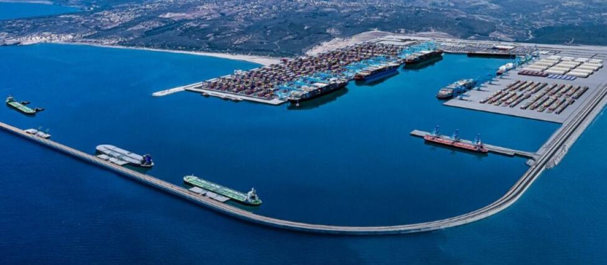 El puerto de Nador está actualmente en construcción con financiación europea