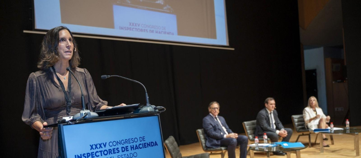La presidenta de IHE, Ana de la Herrán