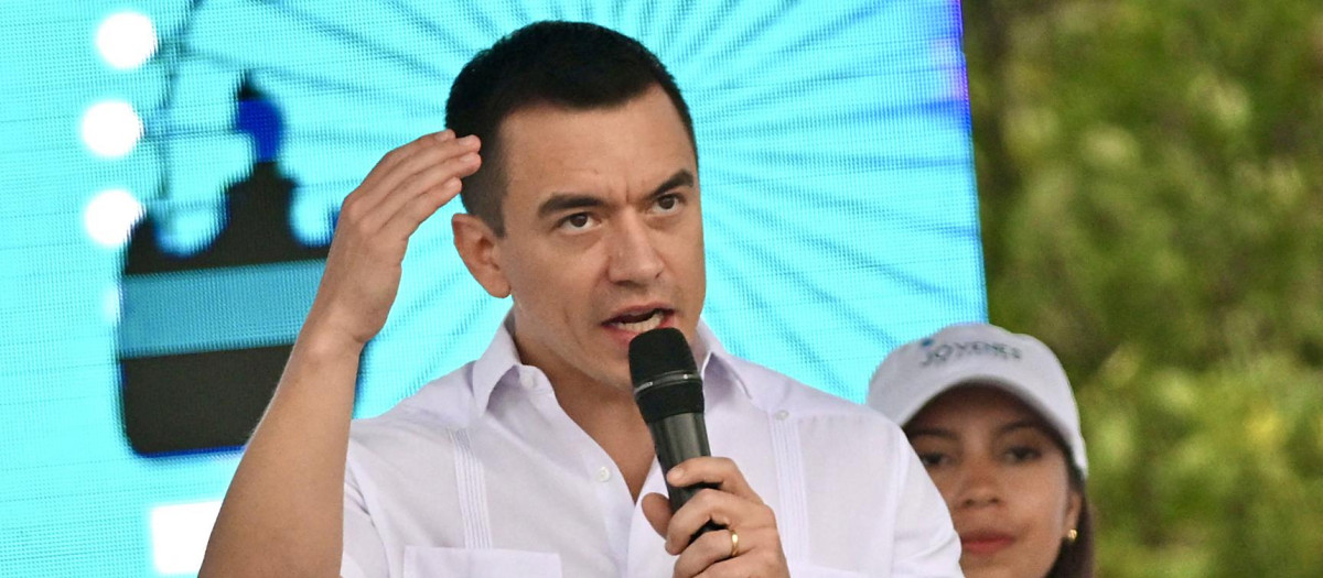 Daniel Noboa, presidente de Ecuador