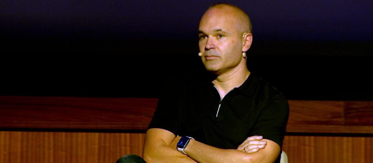 El exfutbolista Andrés Iniesta en un acto en el Hospital Vall d'Hebron de Barcelona

EUROPA PRESS
24/10/2025