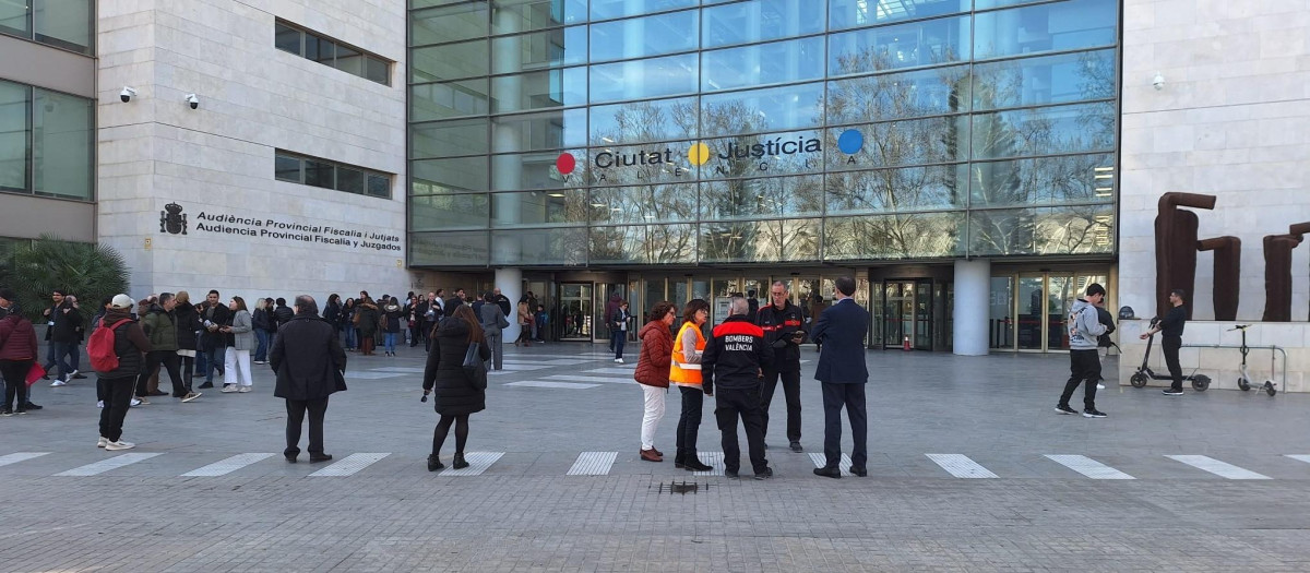 Imagen de archivo de la Ciudad de la Justicia de Valencia