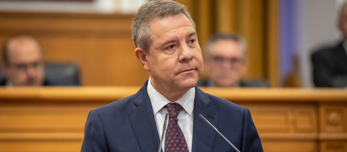 (Foto de ARCHIVO)
El presidente de Castilla-La Mancha, Emiliano García-Page

REMITIDA / HANDOUT por DAVID ESTEBAN GONZALEZ/JCCM
Fotografía remitida a medios de comunicación exclusivamente para ilustrar la noticia a la que hace referencia la imagen, y citando la procedencia de la imagen en la firma
16/10/2025