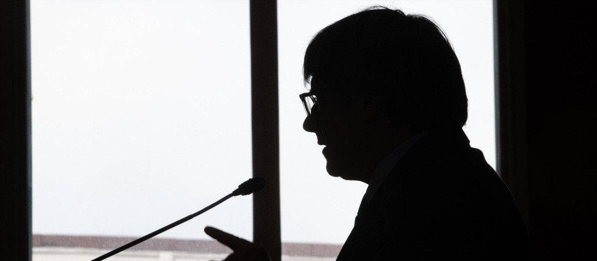 El presidente de Junts, Carles Puigdemont, en agosto