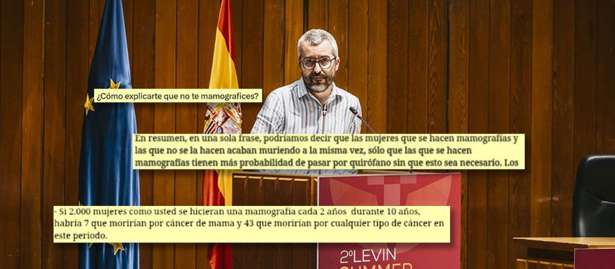 Javier Padilla y alguna de sus frases