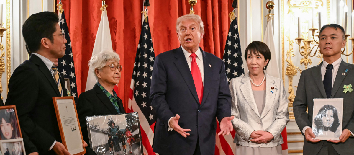 Takaichi elogió la labor diplomática de Trump en Asia y Oriente Medio, mencionando los avances en el alto el fuego entre Taiwán y Camboya