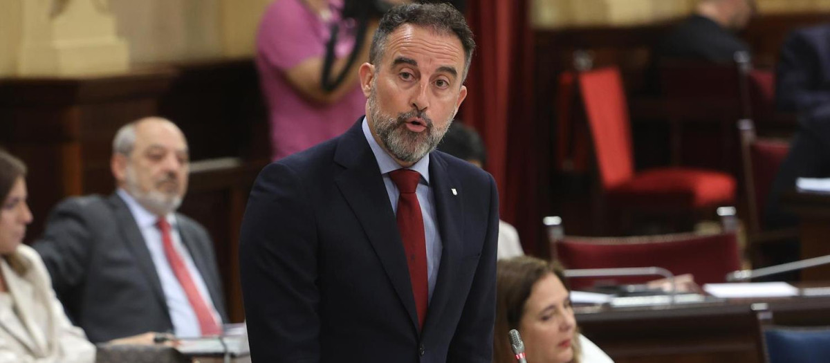 El consejero de Movilidad del Gobierno de Baleares, José Luis Mateo