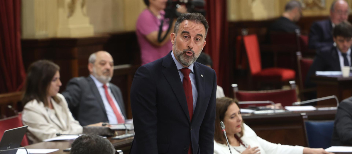 El consejero de Movilidad del Gobierno de Baleares, José Luis Mateo