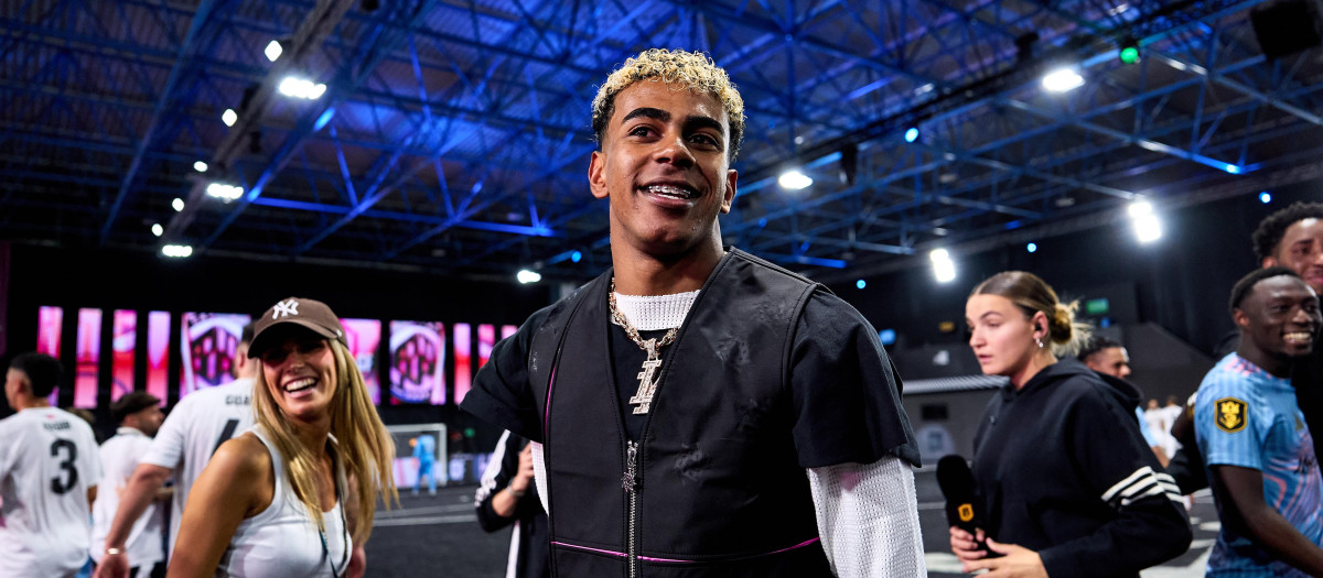 Lamine Yamal during Kings League at Cupra Arena on February 24, October 2025 Barcelona, Spain.