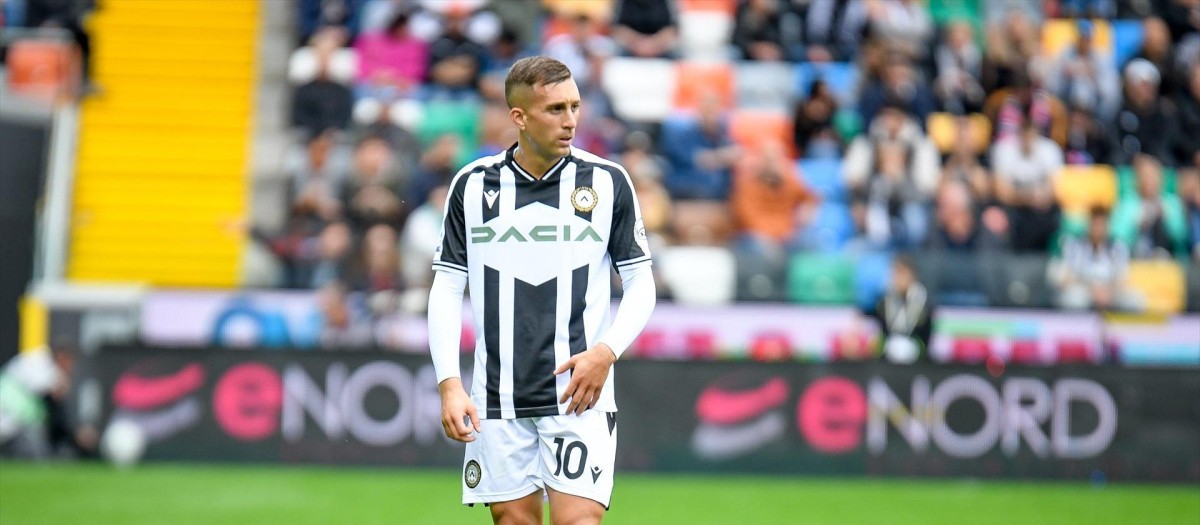 (Foto de ARCHIVO)
Udinese's Gerard Deulofeu during the Italian championship Serie A football match between Udinese Calcio and Torino FC on October 23, 2022 at the Friuli - Dacia Arena stadium in Udine, Italy - Photo Ettore Griffoni / LiveMedia / DPPI

Ettore Griffoni / LiveMedia / DP / AFP7 / Europa Press
23/10/2022 ONLY FOR USE IN SPAIN