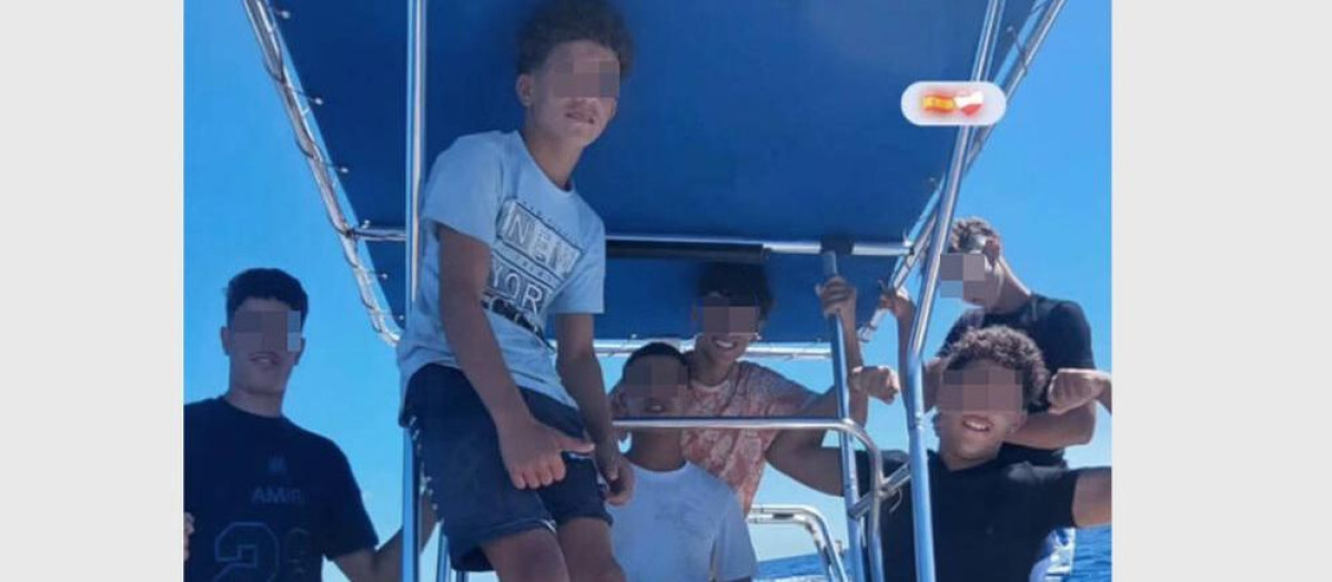 Los menores argelinos llegados en patera a Ibiza
