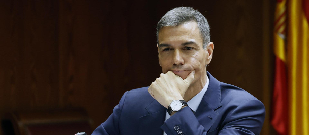 El presidente del Gobierno, Pedro Sánchez