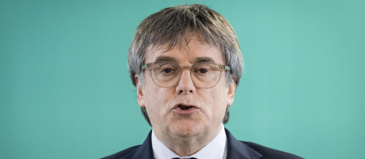 El líder de Junts, Carles Puigdemont, esta semana en Perpiñán