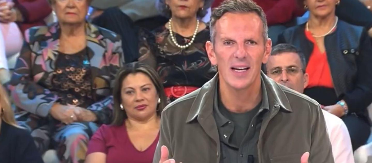 Joaquín Prat, presentador de El Tiempo Justo