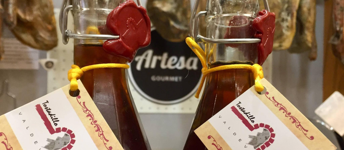 Botellas de vino Tostadillo del Cura