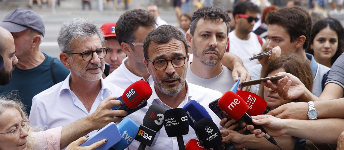 El portavoz de Junts, Josep Rius, en una imagen de archivo