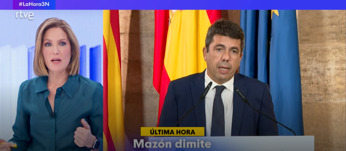 Silvia Intxaurrondo, en La Hora de la 1