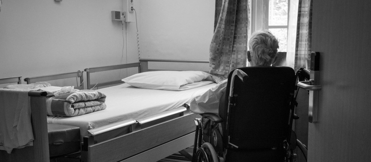 Un paciente en un hospital, en una imagen de archivo