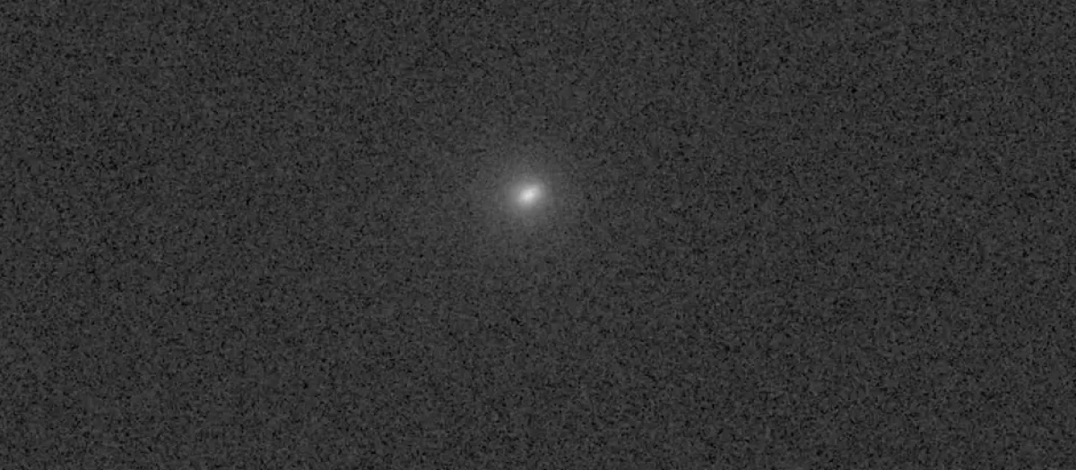 Una de las últimas fotos captadas de 3I/ATLAS tras alcanzar su perihelio