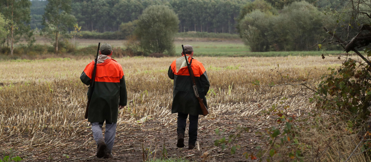Cazadores en Galicia