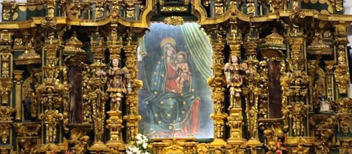 Imagen de la Virgen de Guadalupe, patrona de Baena (Córdoba)