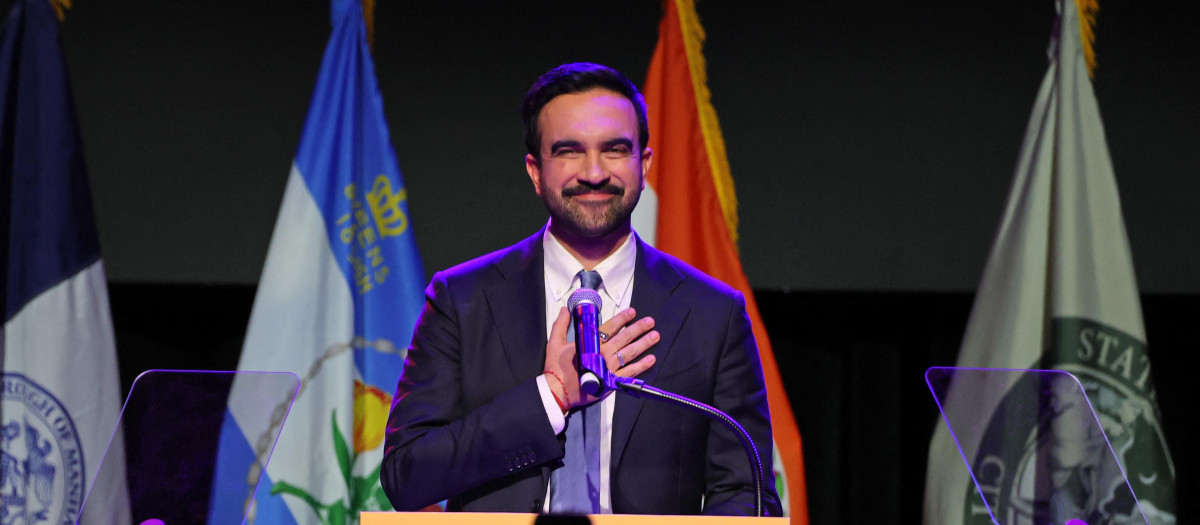 El candidato a la alcaldía de la ciudad de Nueva York, Zohran Mamdani