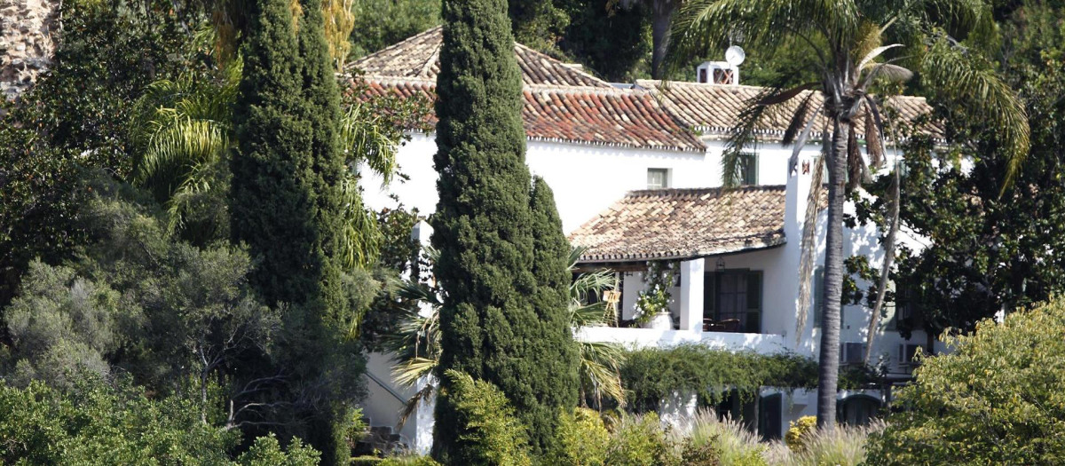 Benahavís cuenta con villas de lujo como la de la imagen. En esta se alojó el ex primer ministro británico Boris Johnson durante unas vacaciones