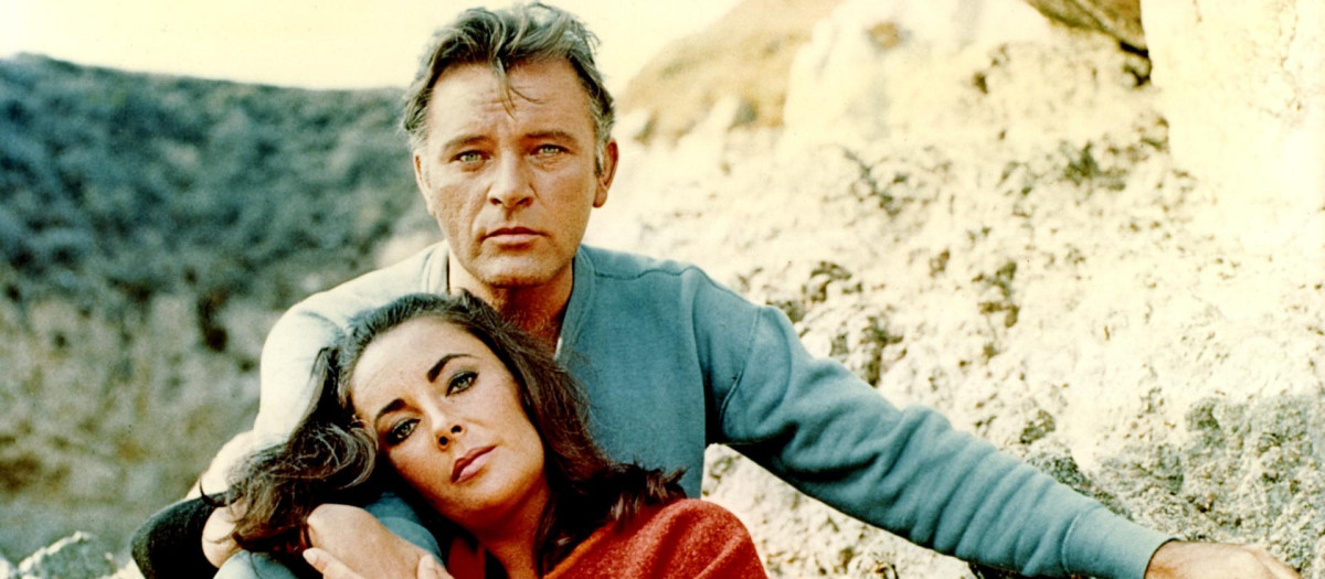 Richard Burton y Elizabeth Taylor