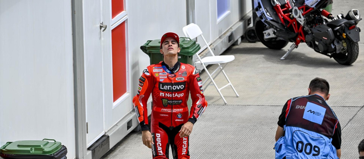 Marc Márquez en el Gran Premio de Indonesia