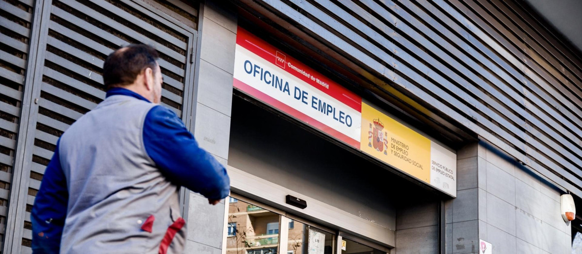Oficina del SEPE en Madrid.