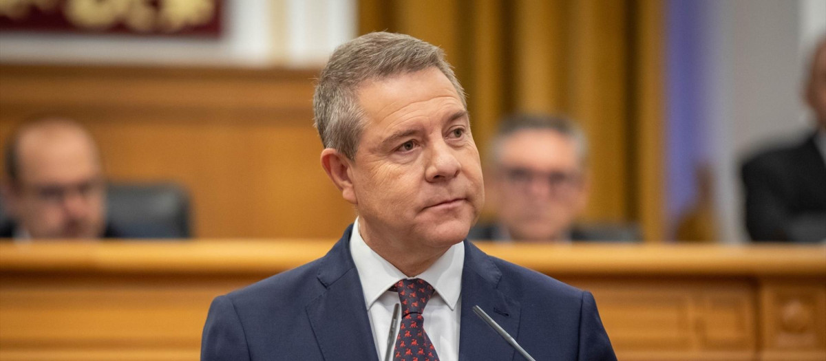 (Foto de ARCHIVO)
El presidente de Castilla-La Mancha, Emiliano García-Page

REMITIDA / HANDOUT por DAVID ESTEBAN GONZALEZ/JCCM
Fotografía remitida a medios de comunicación exclusivamente para ilustrar la noticia a la que hace referencia la imagen, y citando la procedencia de la imagen en la firma
16/10/2025