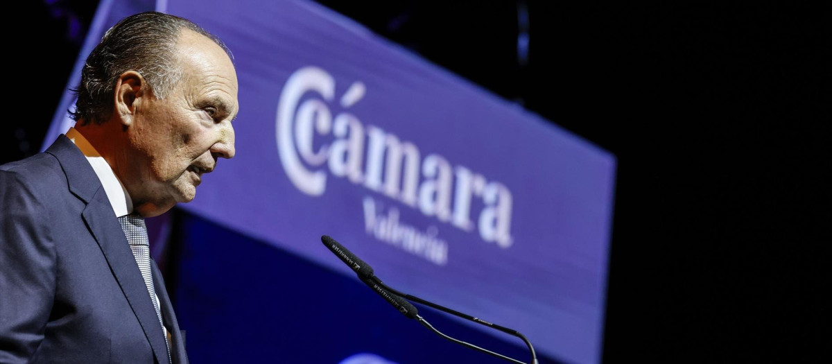 Imagen de archivo del presidente de la Cámara de Comercio de Valencia, José Vicente Morata