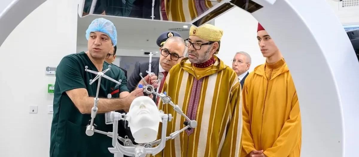 Mohamed VI y el Príncipe Moulay Hassan en Rabat