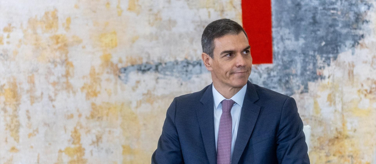 El presidente del Gobierno, Pedro Sánchez