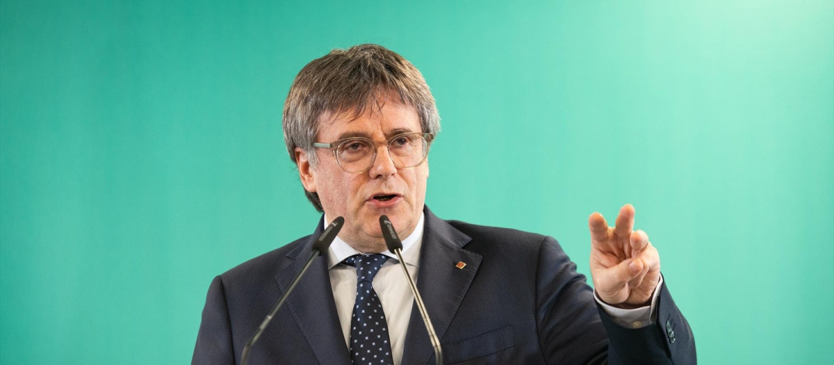 El presidente de Junts, Carles Puigdemont, en una imagen de archivo