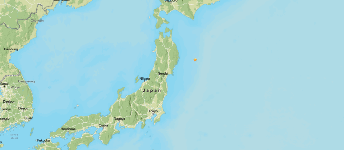 Terremoto de magnitud 6,7 en Japón