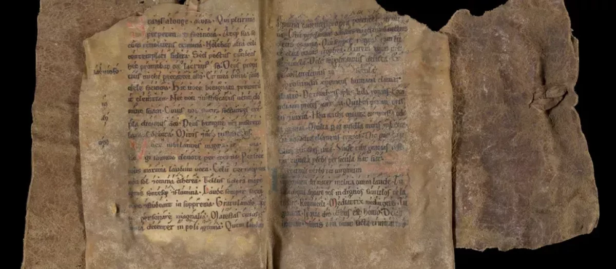 El códice Hagenes contiene ocho cantos litúrgicos medievales con notación musical