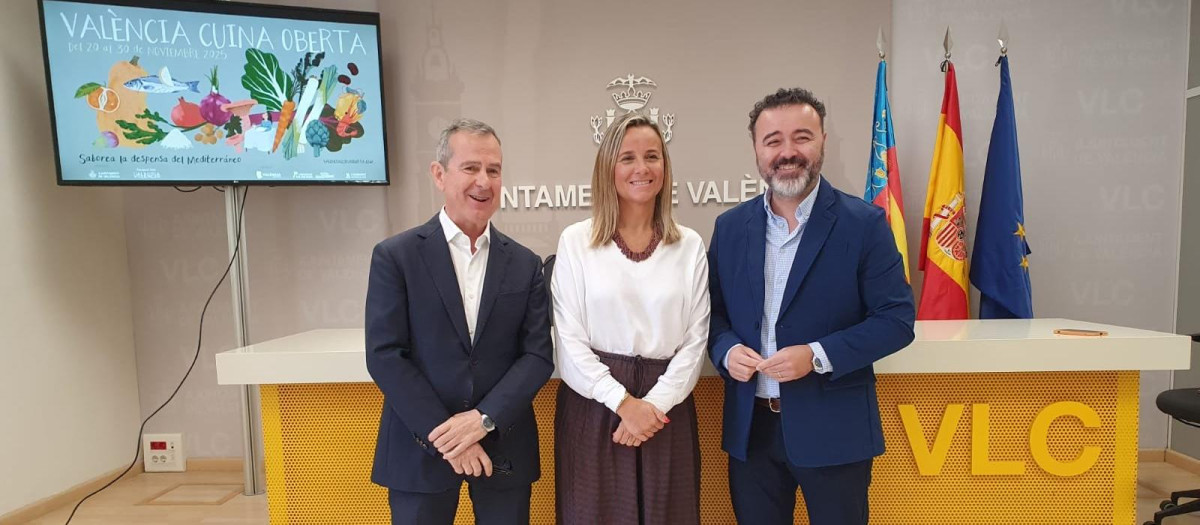 Imagen de la presentación del certamen Valencia Cuina Oberta