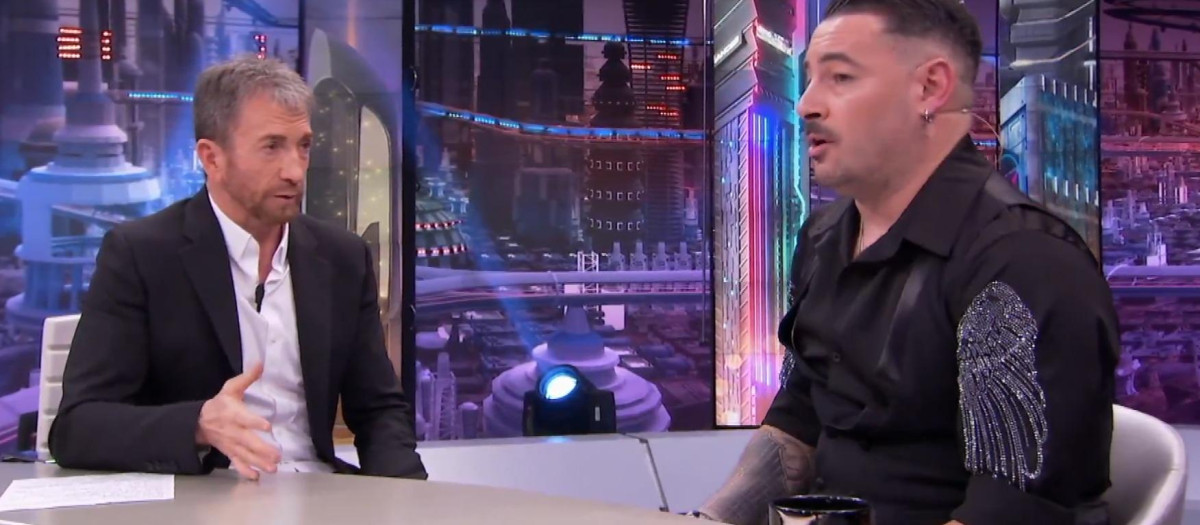 Andy durante su entrevista en 'El Hormiguero'