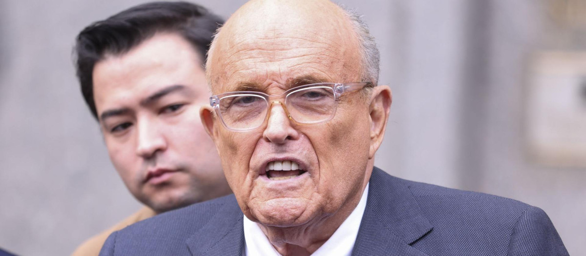 Rudy Giuliani, exalcalde de Nueva York