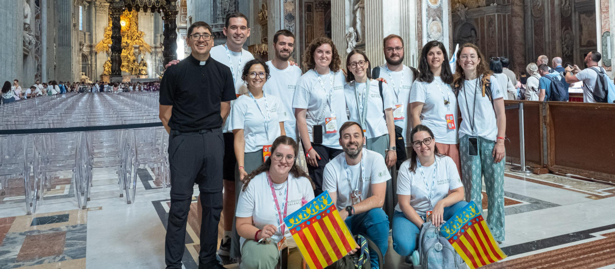 Imagen del Jubileo de los Jóvenes, celebrado el pasado mes de julio con participación de valencianos