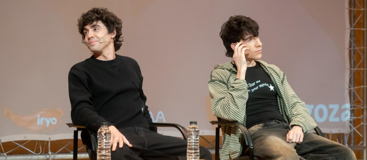 Los actores Javier Calvo y Javier Ambrossi  en 2023