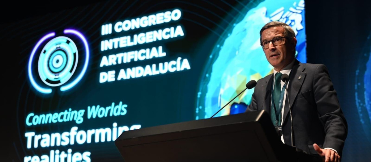 El consejero de Industria, Energía y Minas, Jorge Paradela

REMITIDA / HANDOUT por JUNTA
Fotografía remitida a medios de comunicación exclusivamente para ilustrar la noticia a la que hace referencia la imagen, y citando la procedencia de la imagen en la firma
11/11/2025