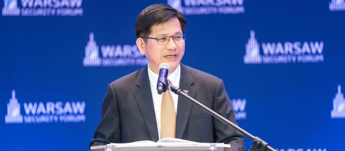 Lin Chia-lung, ministro de Exteriores de Taiwán
