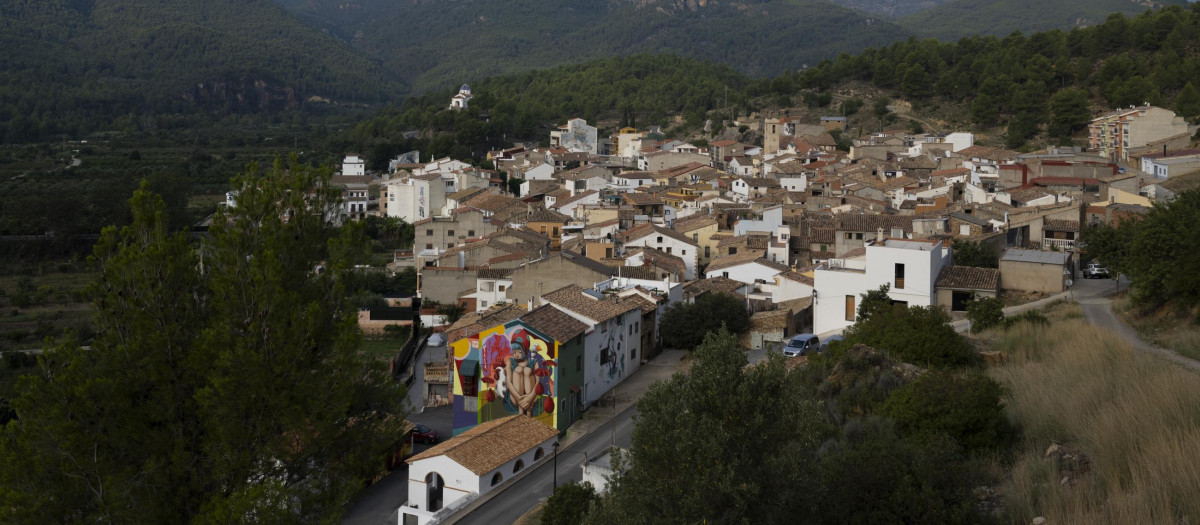 Vista general Fanzara, en el interior de Castellón