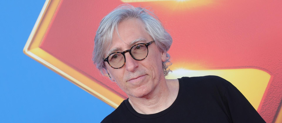 David Trueba, en el preestreno de Superman del pasado julio