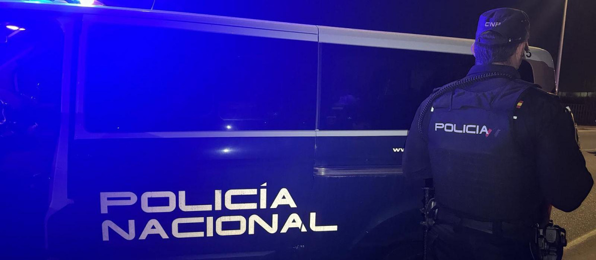 Imagen de archivo de un agente de la Policía Nacional.